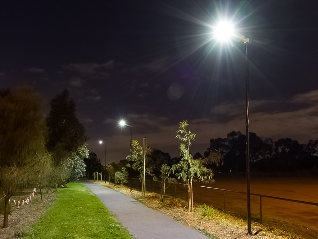 intelligent shared pathway lighting