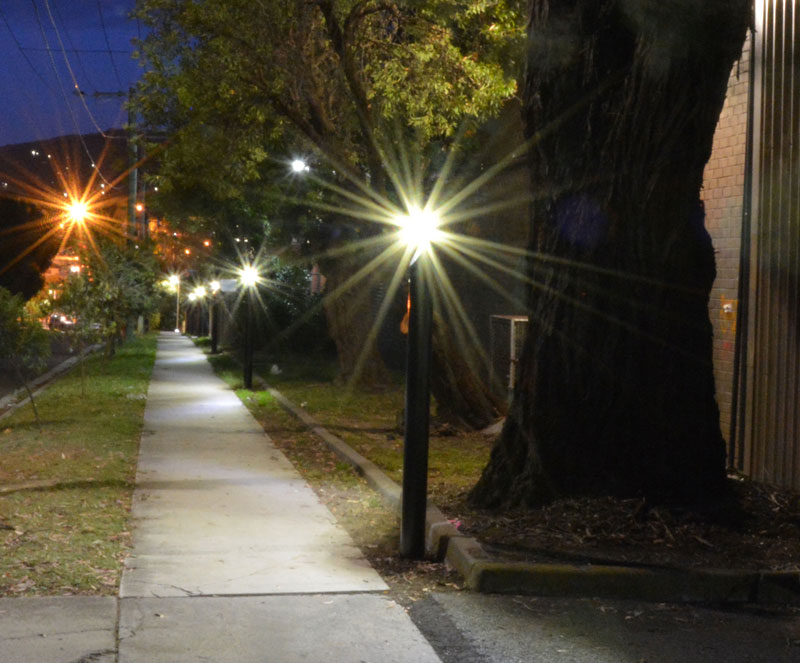 solar powered lighting project