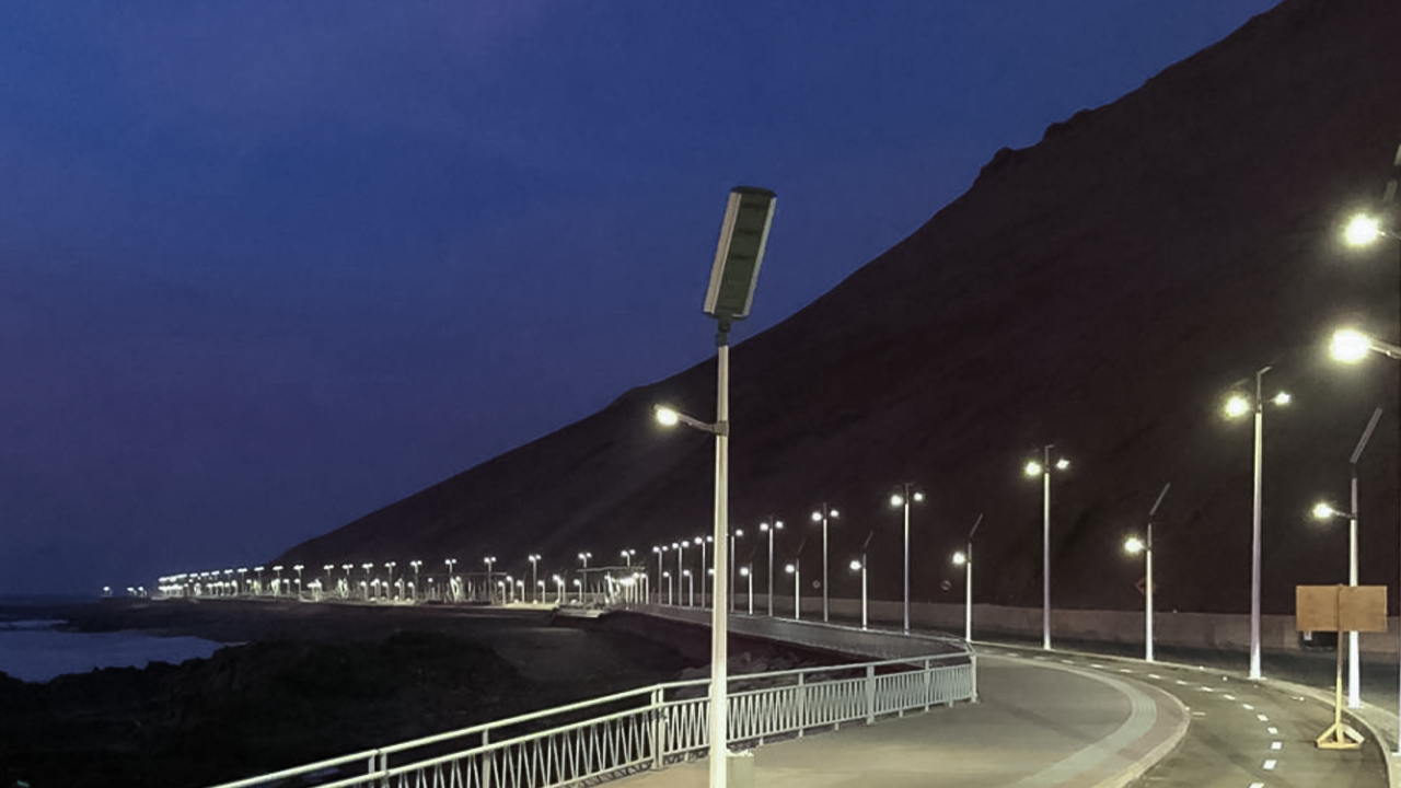 led solar street lights systems