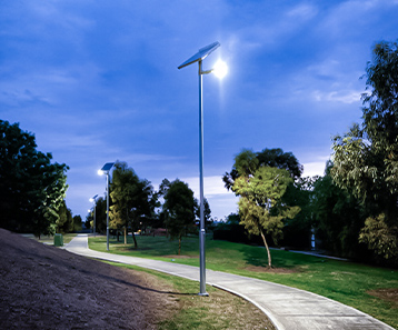 outdoor solar public lighting
