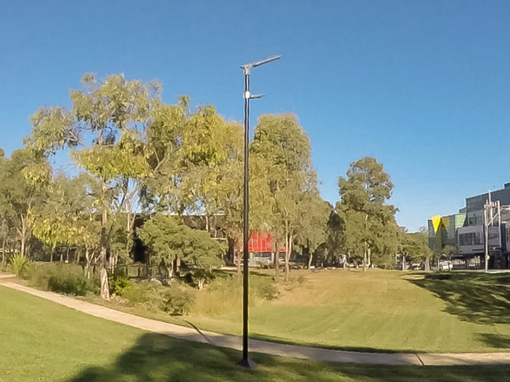 outdoor solar pathway street light